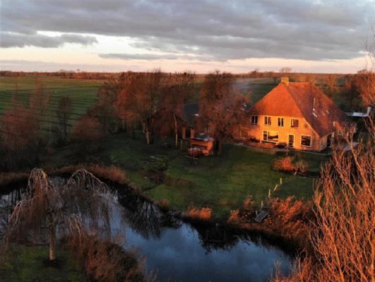 Vakantiehuis Met Jacuzzi 4 Personen Giethoorn Exteriör bild